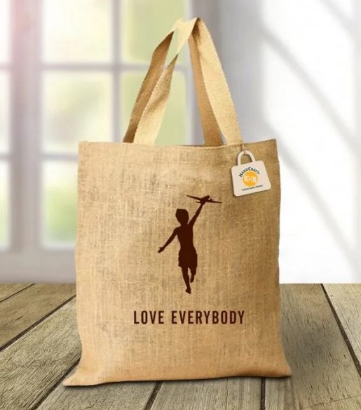 tote jute bag